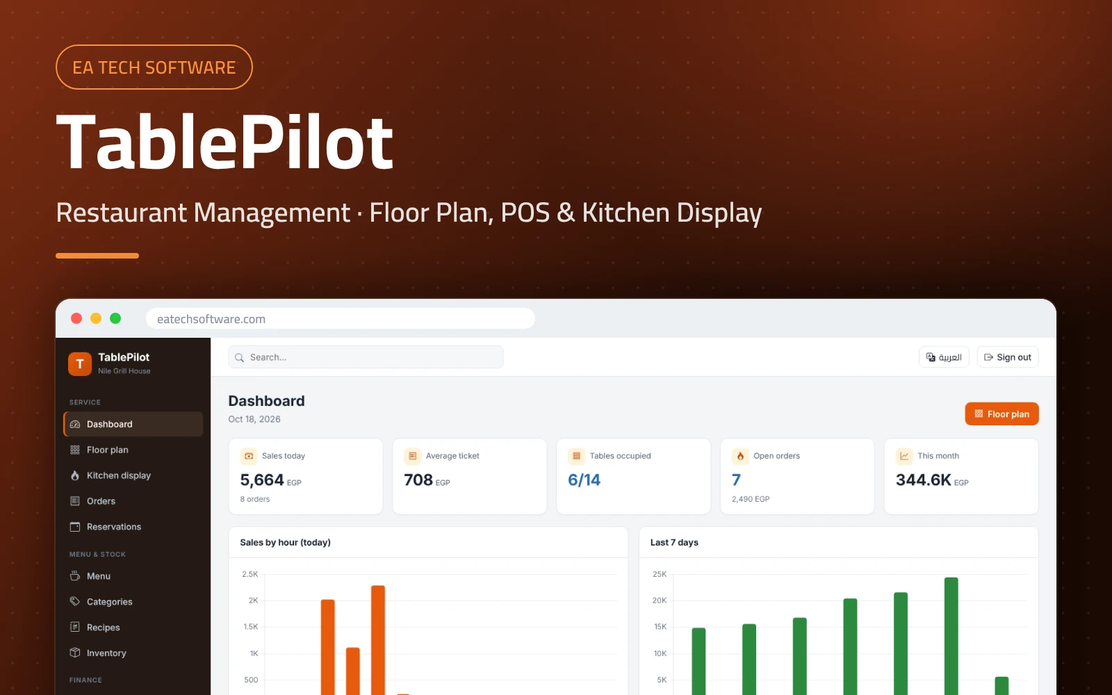 TablePilot — Restaurant Management